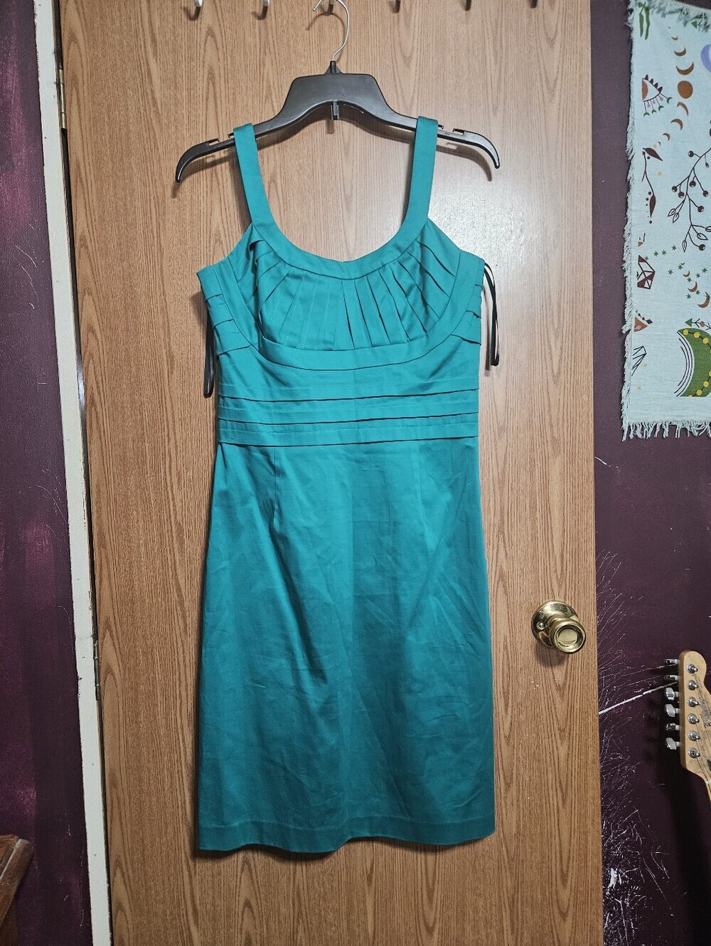 Marvin Richards Green Mini Dress Prom Formal Cocktail Size 4!